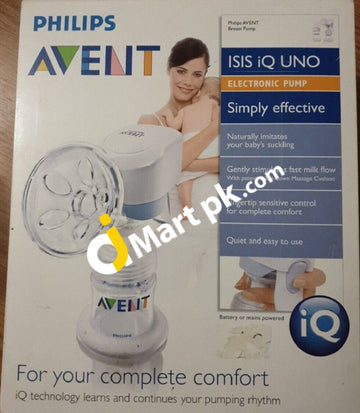 Philips Avent Isis Iq Uno Milk Pump With Free 2 Pads - Made In England Imported From Uk